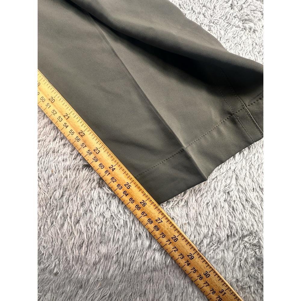 Vince Pull-On Wide Leg‎ Pants Olive Green Women's Size L Classic Timeless - Picture 4 of 7